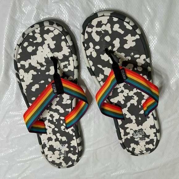 REI Coop Pride Unisex Thong Flipflops Size M11 NWOT - Picture 2 of 5